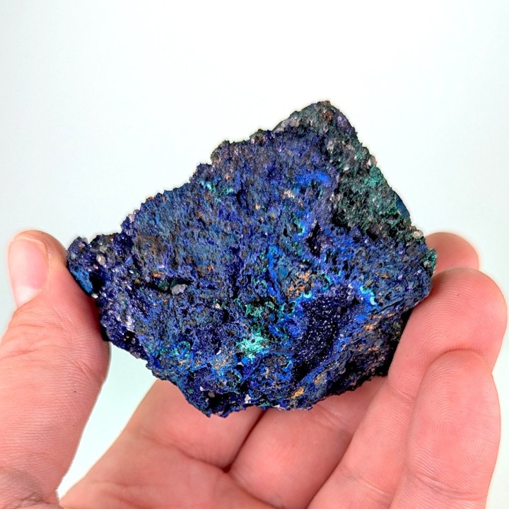 Azurite, cérusite, Mashamba, Congo, 159 grammes