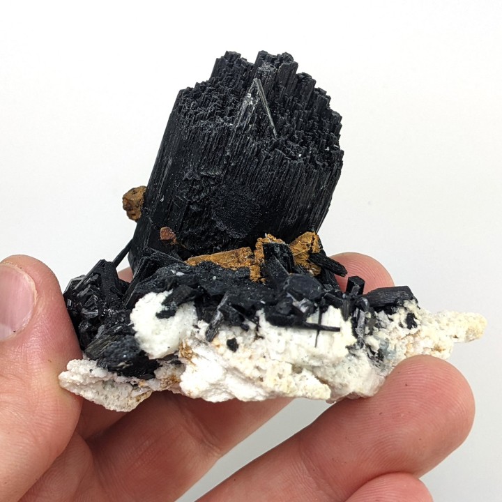 Black tourmaline, Erongo, Namibia, 127 grams