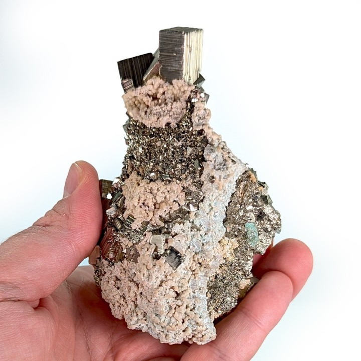 Pyrite, Mine Huaron, Pérou, 482 grammes