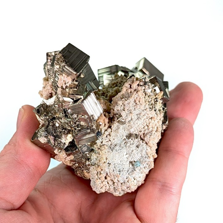 Pyrite, Mine Huaron, Pérou, 482 grammes