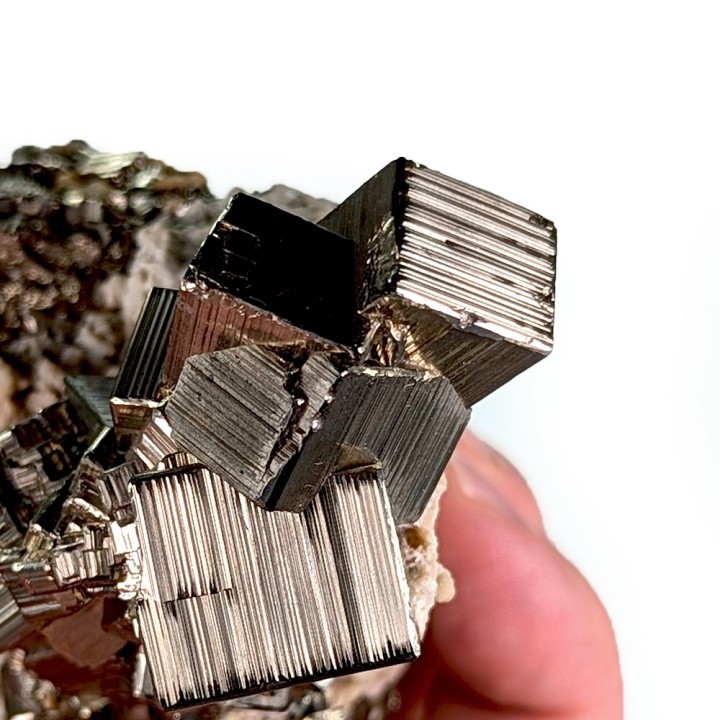Pyrite, Mine Huaron, Pérou, 482 grammes