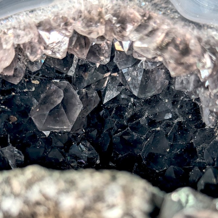 Géode quartz, Las Choyas, Mexique, 293 grammes