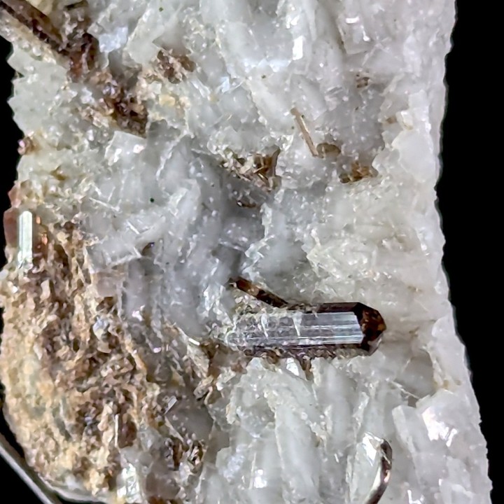 Allanite, dolomite, Trimouns, France