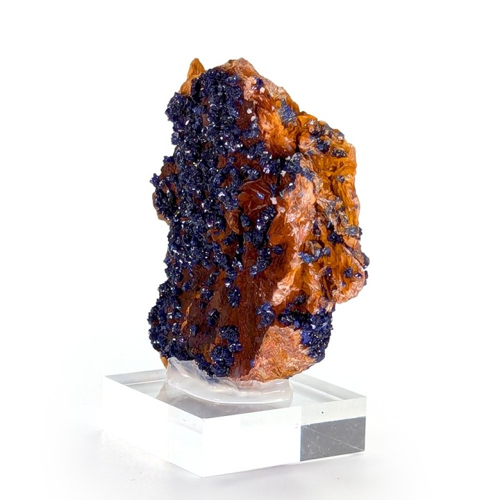 Azurite, Touissit-Bou Beker, Maroc, 46 grammes