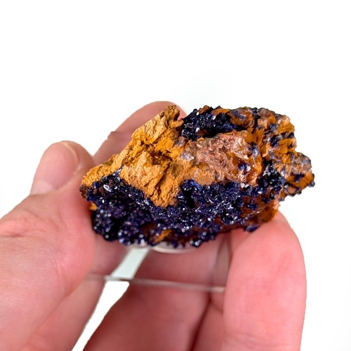 Azurite, Touissit-Bou Beker, Morocco, 46 grams
