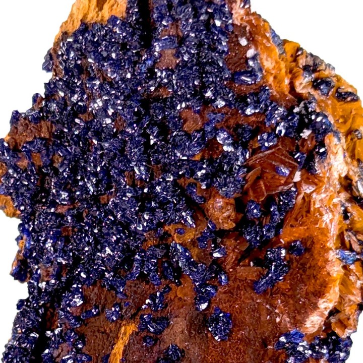 Azurite, Touissit-Bou Beker, Maroc, 46 grammes