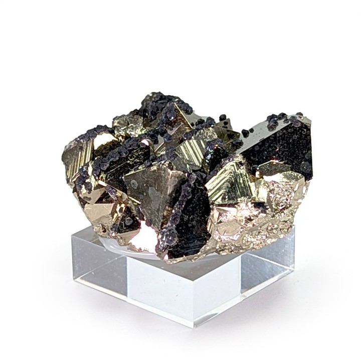 Pyrite, sphalérite, mine de Huaron, Pérou, 86 grammes