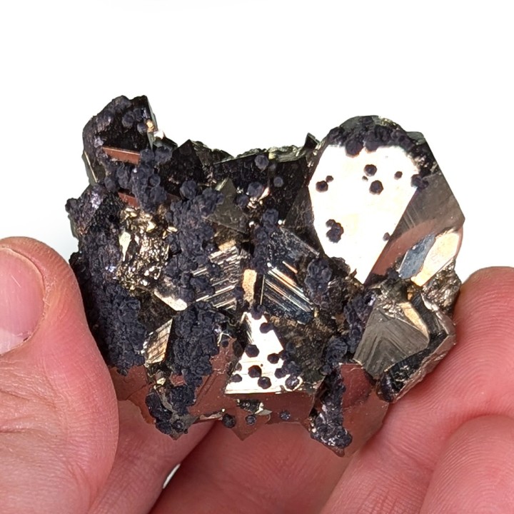 Pyrite, sphalerite, Huaron mine, Peru, 86 grams