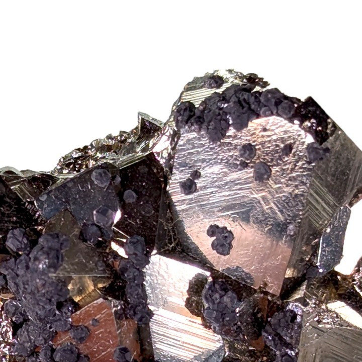 Pyrite, sphalérite, mine de Huaron, Pérou, 86 grammes
