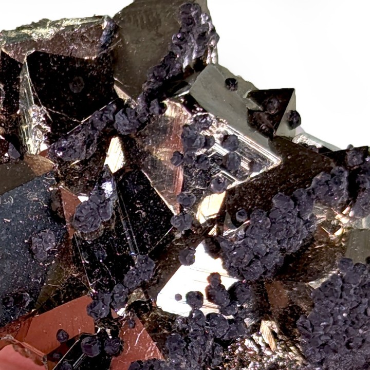 Pyrite, sphalérite, mine de Huaron, Pérou, 86 grammes