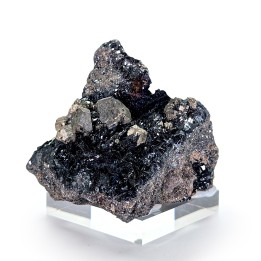 Pyrite, hematite, Elba Island, Italy, 235 grams