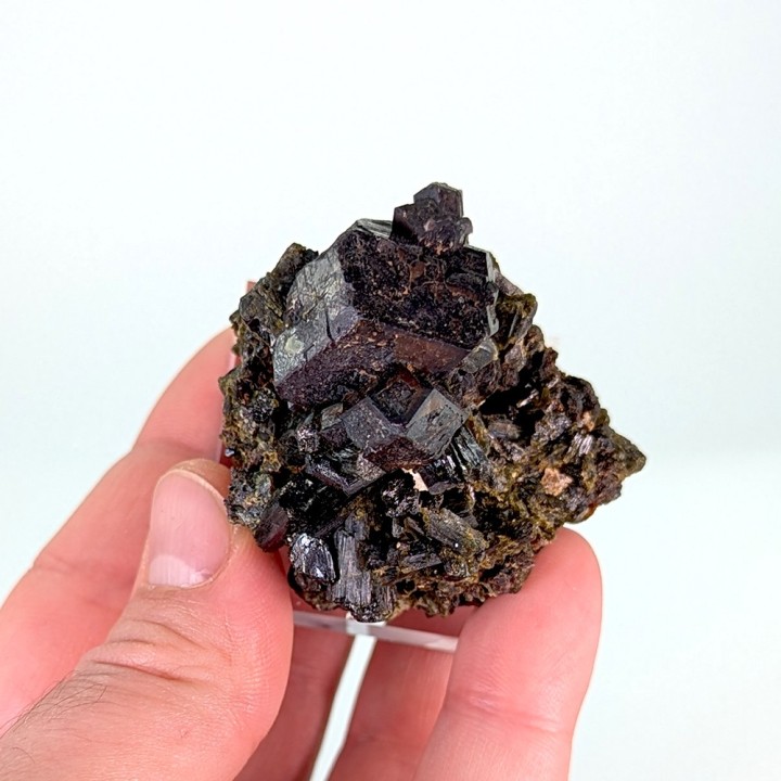 Epidote, grenat, Diakon, Mali, 90 grammes