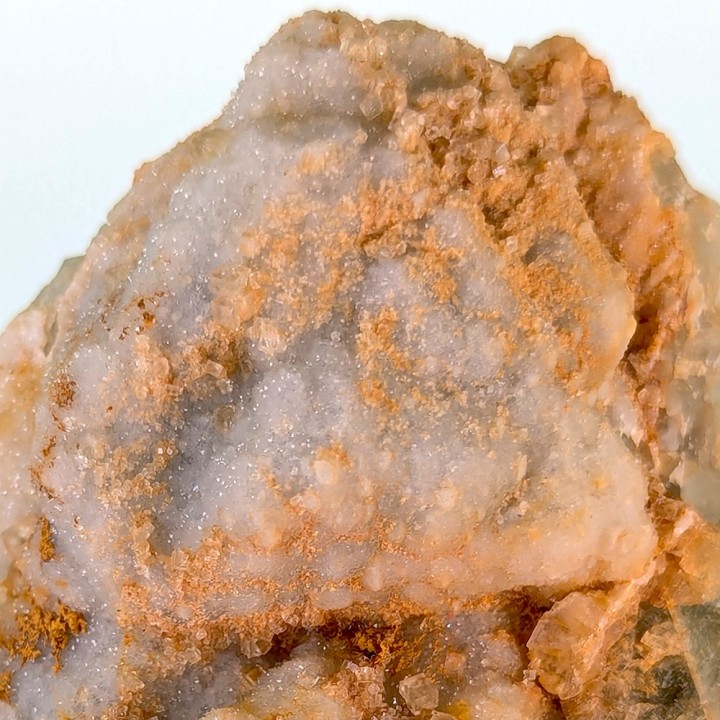 Quartz sur fluorite, mine de la Barre, France, 163 grammes