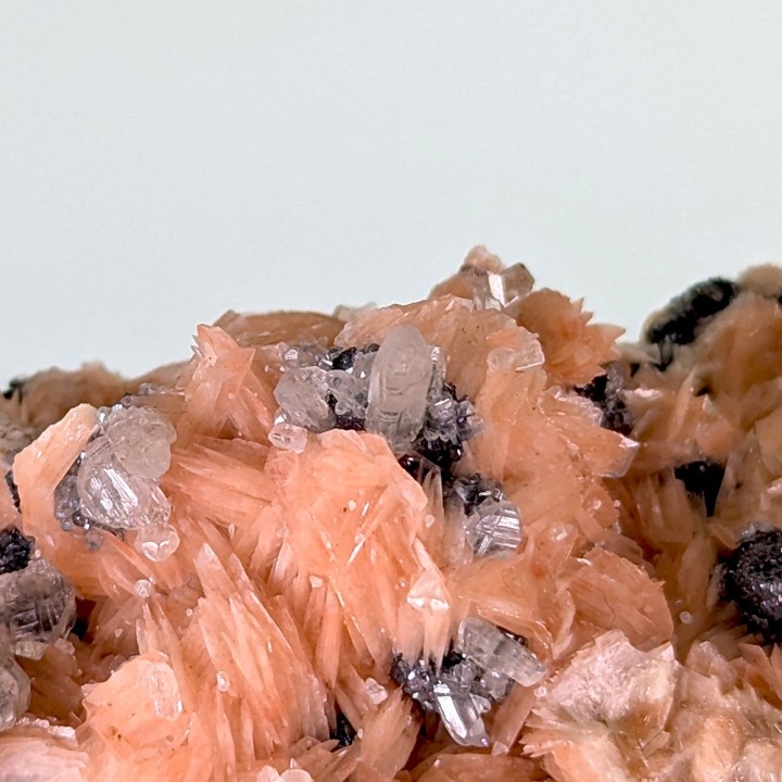 Cerussite, baryte, Mibladen mines, Morocco, 81 grams
