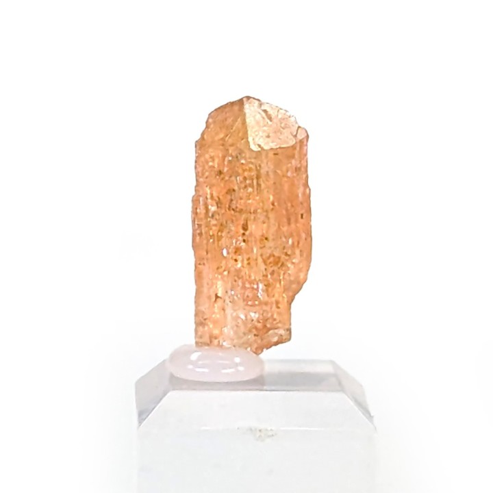 Topaze impériale, Ouro Preto, Brésil, 2,2 cm
