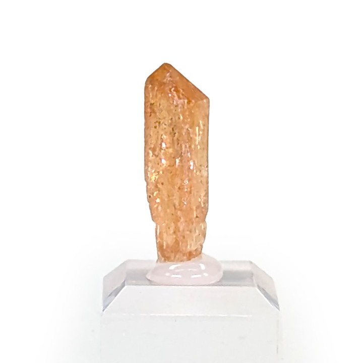 Topaze impériale, Ouro Preto, Brésil, 2,2 cm