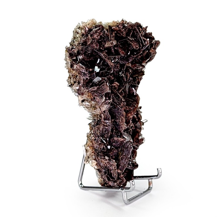 Axinite, quartz, épidote, Mine de Sayán, Pérou, 143 grammes