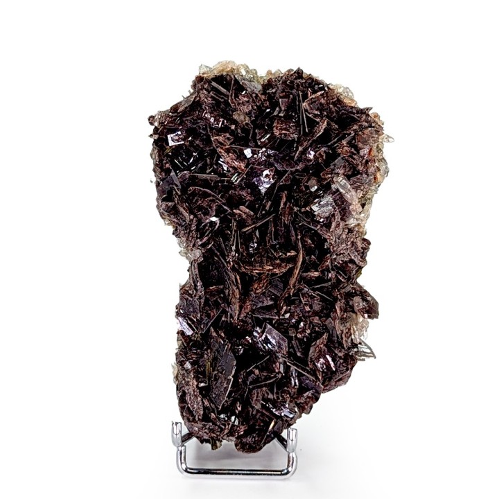 Axinite, quartz, epidote, Sayán Mine, Peru, 143 grams