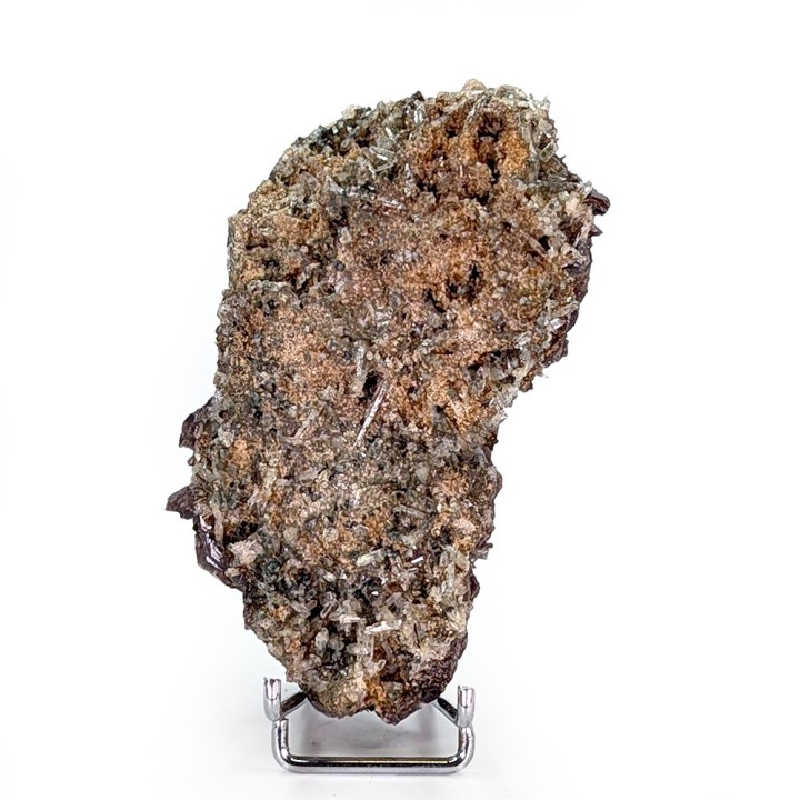Axinite, quartz, épidote, Mine de Sayán, Pérou, 143 grammes