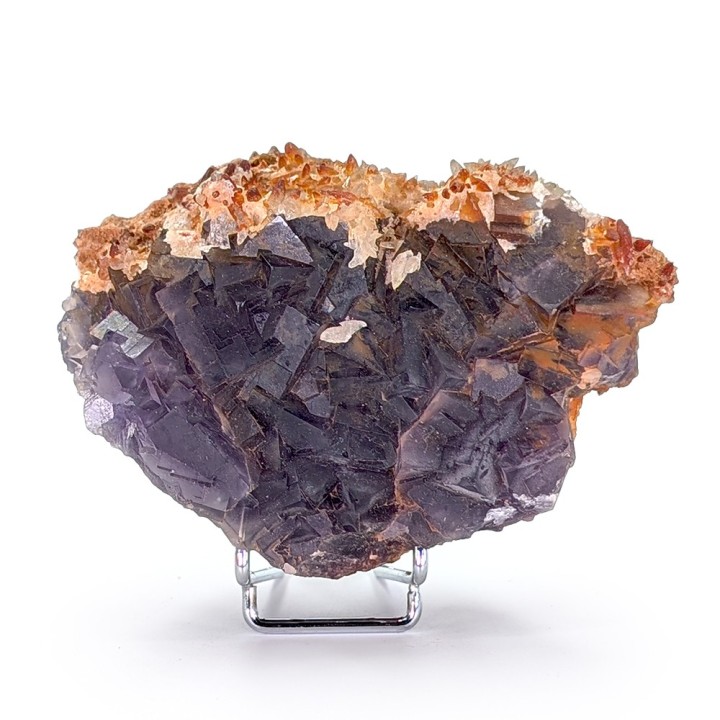 Fluorite, calcite, Balochistan, Pakistan, 374 grams
