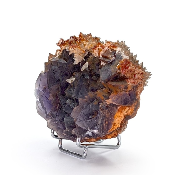 Fluorite, calcite, Balochistan, Pakistan, 374 grams