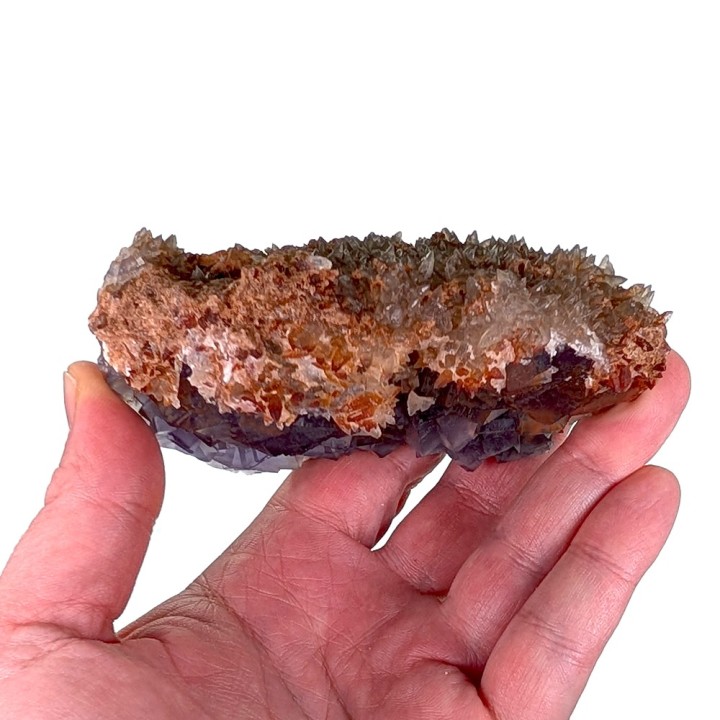 Fluorite, calcite, Balochistan, Pakistan, 374 grams
