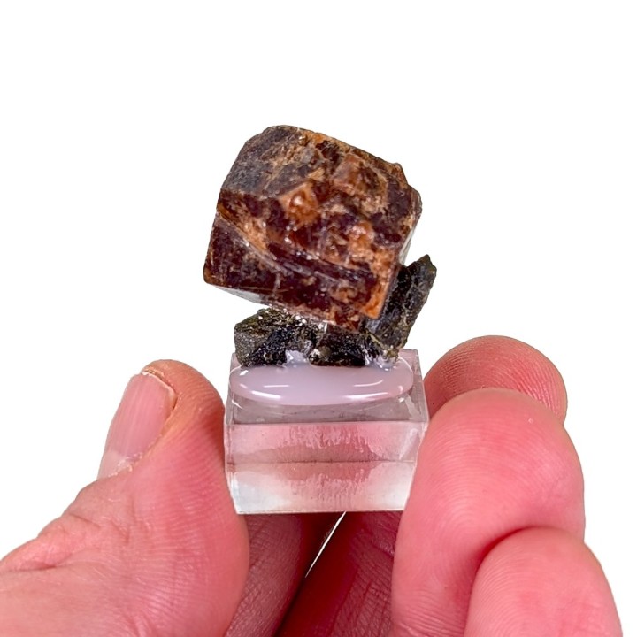 Grenat, épidote, Diakon, Mali, 2,3 cm
