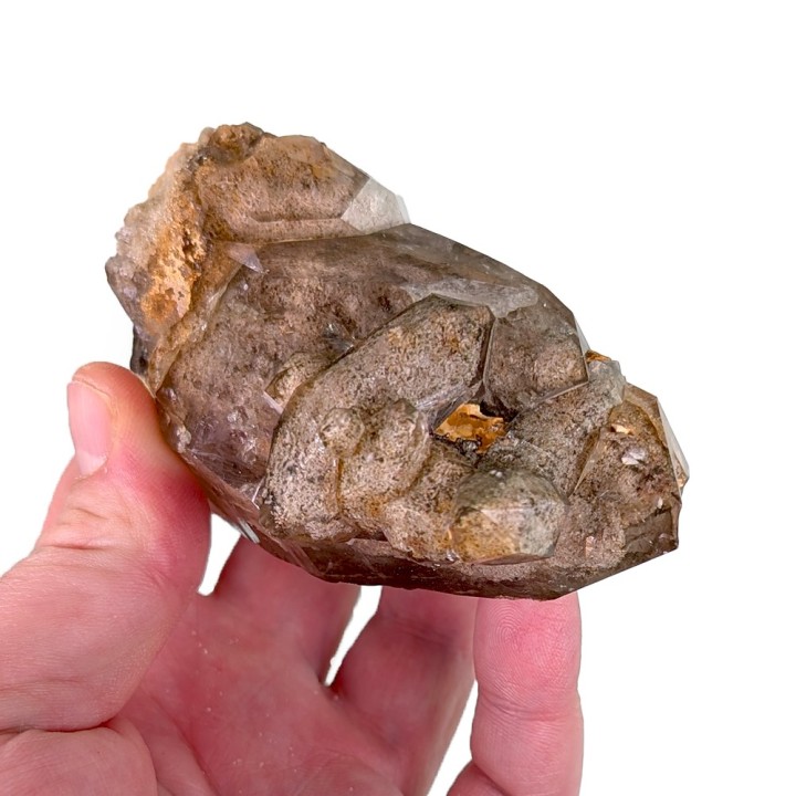 Quartz incl. argile, Corinto, Brésil, 330 grammes