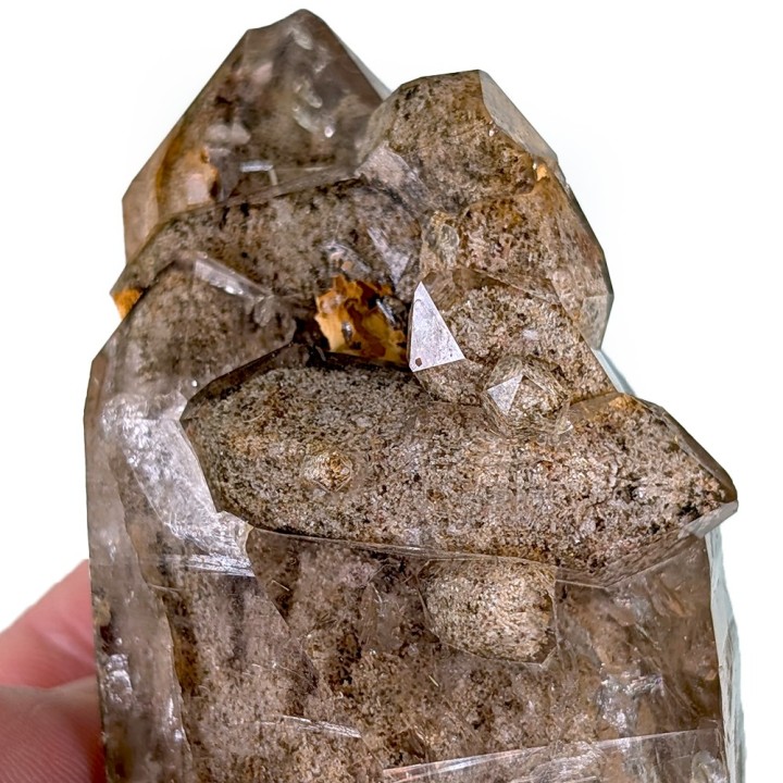 Quartz incl. clay, Corinto, Brazil, 330 grams