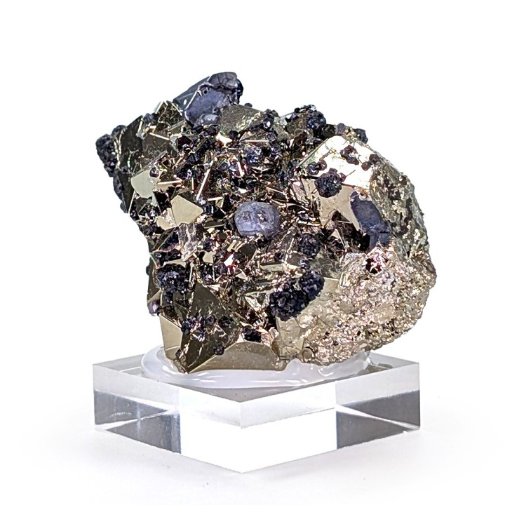 Pyrite, sphalérite, galène, Mine Huaron, Pérou, 130 grammes