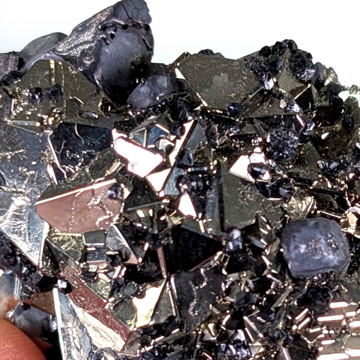 Pyrite, sphalerite, galena, Huaron Mine, Peru, 130 grams
