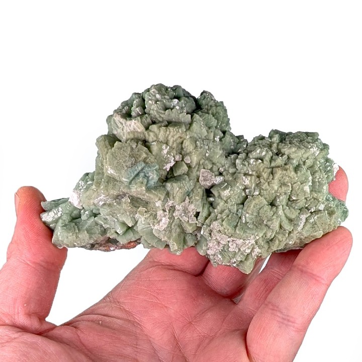 Heulandite verte, carrière de Sakur, Inde, 195 grammes