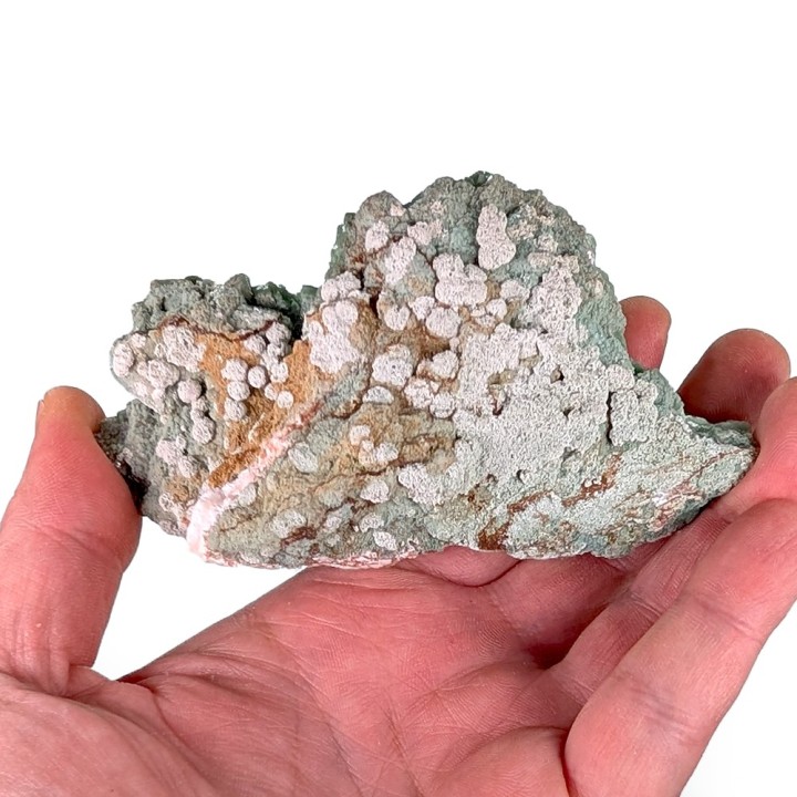 Heulandite verte, carrière de Sakur, Inde, 195 grammes