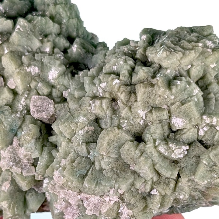 Heulandite verte, carrière de Sakur, Inde, 195 grammes