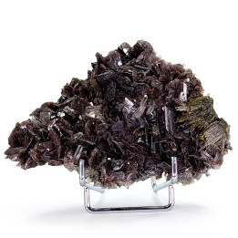 Axinite, quartz, épidote, Mine de Sayán, Pérou, 188 grammes