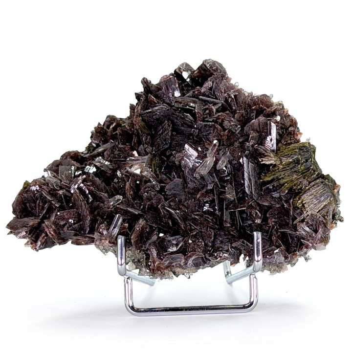 Axinite, quartz, épidote, Mine de Sayán, Pérou, 188 grammes