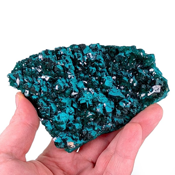 Dioptase, Mine Kapata, République du Congo, 208 grammes