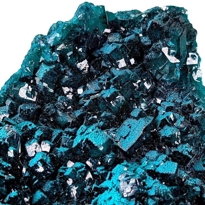 Dioptase, Mine Kapata, République du Congo, 208 grammes