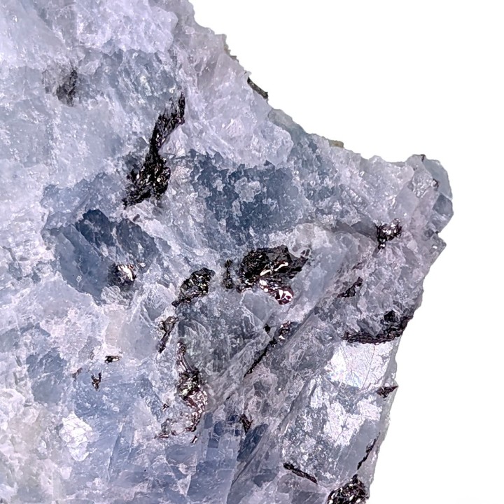 Graphite, calcite, Gouvernor Talc Company, États-Unis, 60 grammes