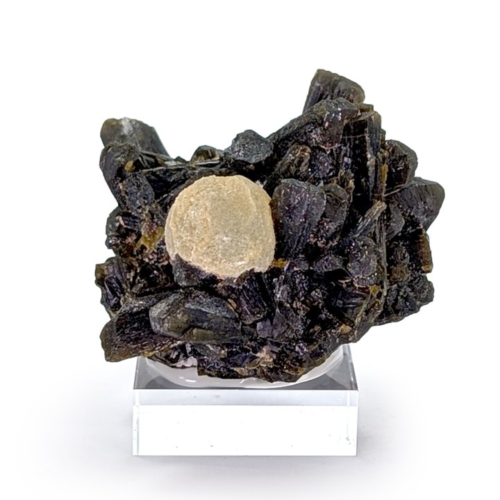Epidote, prehnite, Diakon, Mali, 114 grams