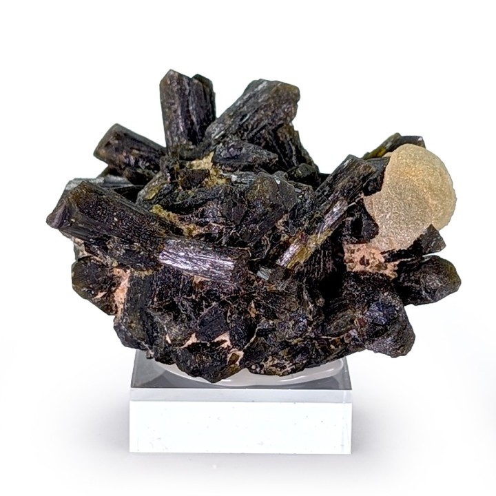 Epidote, prehnite, Diakon, Mali, 114 grammes