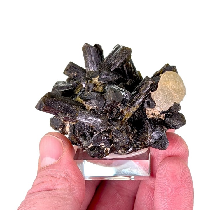 Epidote, prehnite, Diakon, Mali, 114 grammes