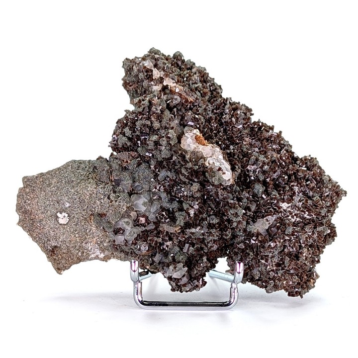Anatases, adularia, Lauzière Massif, France, 113 grams