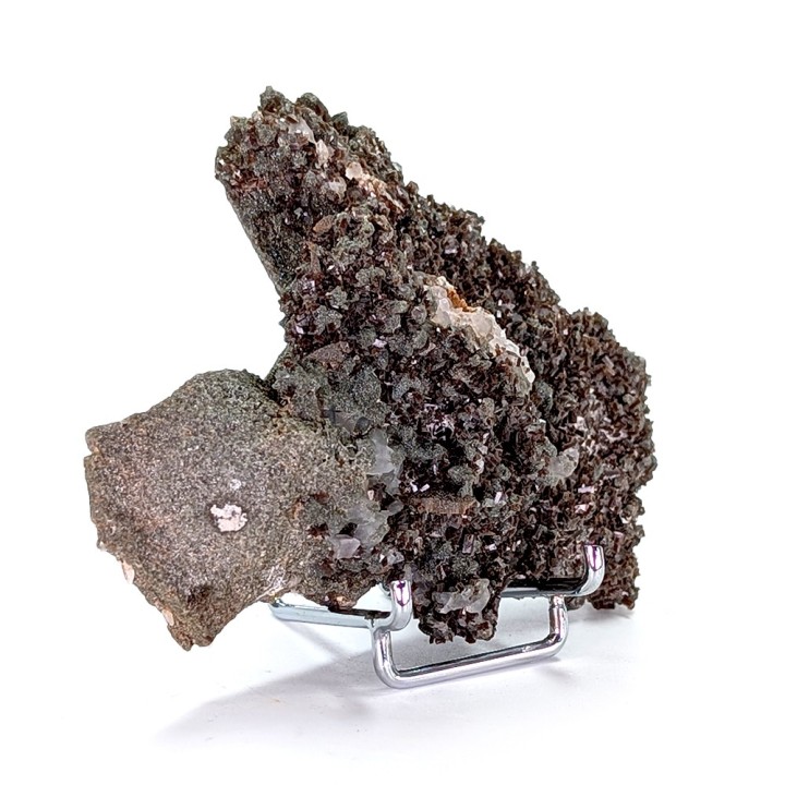 Anatases, adularia, Lauzière Massif, France, 113 grams