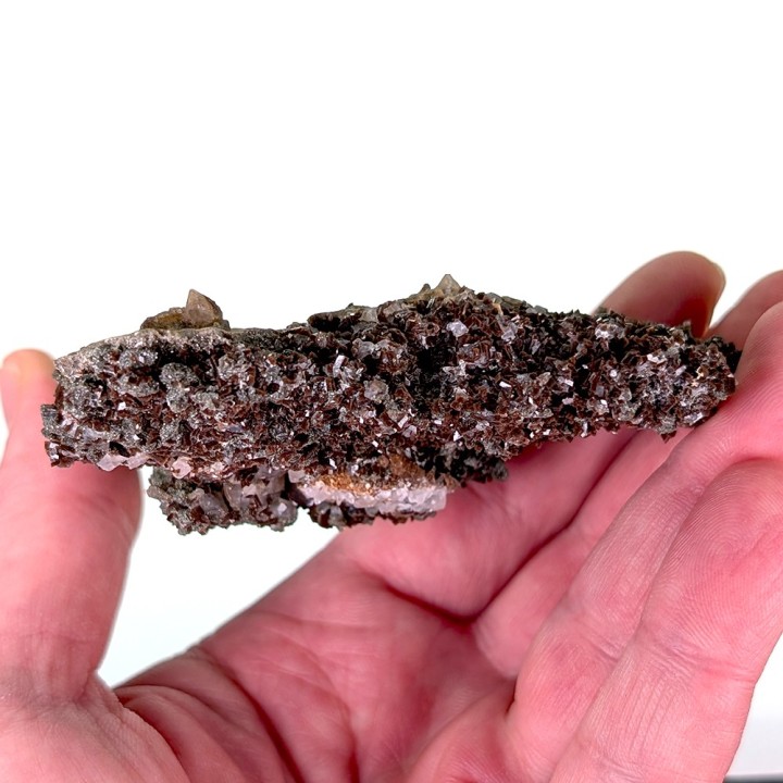 Anatases, adularia, Lauzière Massif, France, 113 grams