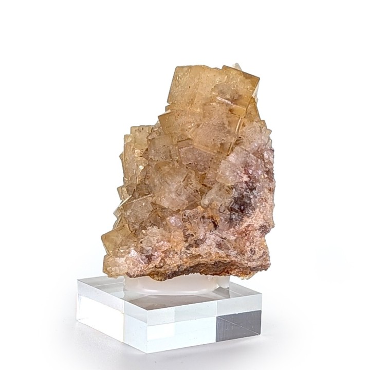 Fluorite, Pontaubert, France, 78 grammes