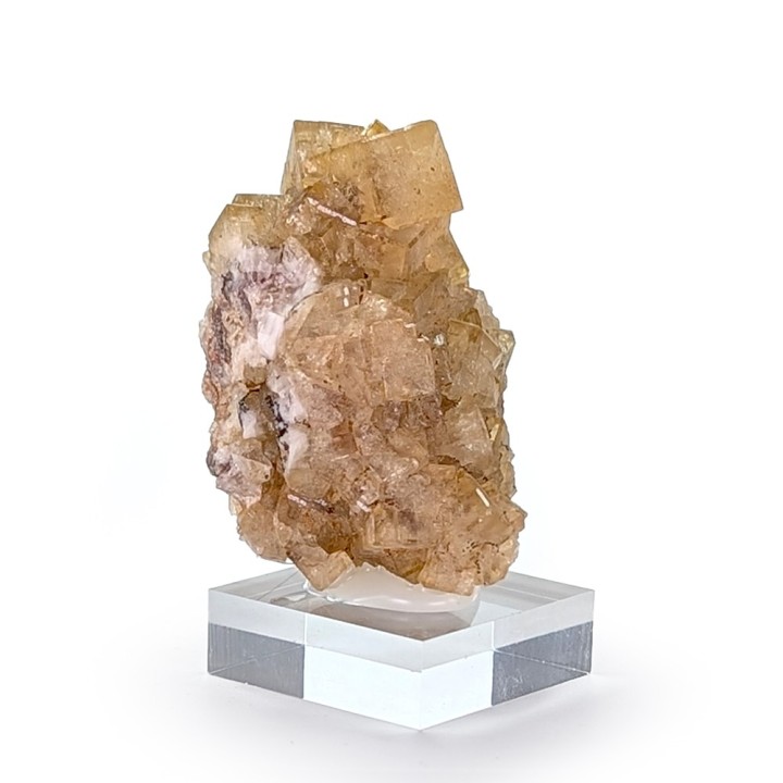 Fluorite, Pontaubert, France, 78 grammes