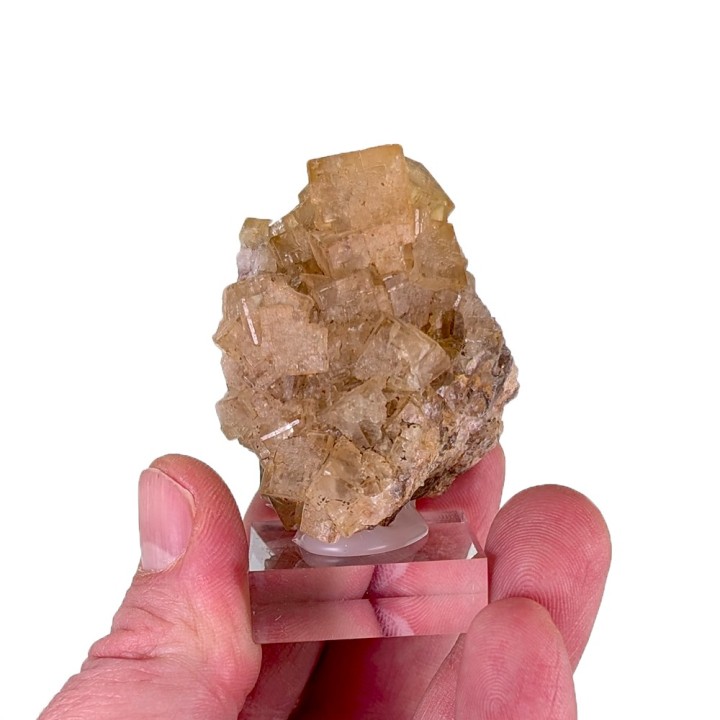Fluorite, Pontaubert, France, 78 grams