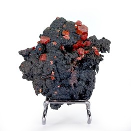 Vanadinite, goethite, Taouz, Maroc, 98 grammes