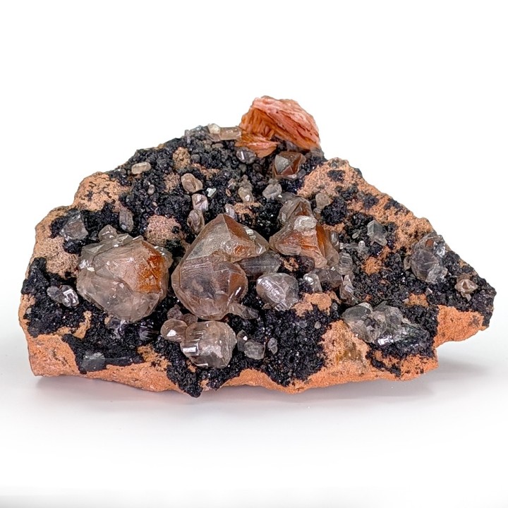 Cerussite, galena, barite, Mibladen, Morocco, 315 grams